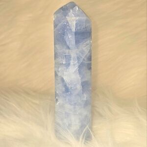 Healing Blue Calcite Tower